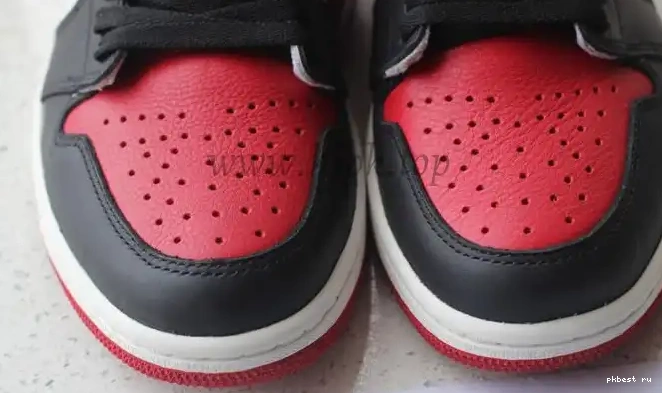 GOD IN THE ONLY PK AIR BEST BRED THE RETAIL LEATHER TOE JORDAN 1 MARKET VERSION CORRECT 0503